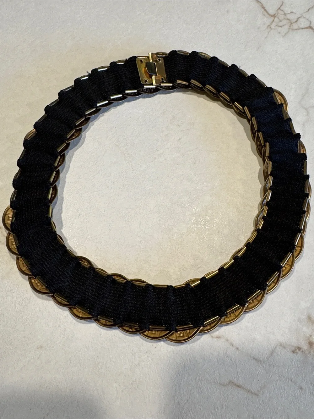 Gold-Tone Layered Medallion Chain Belts for Women